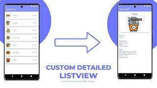 Custom ListView in Android Studio using Java
