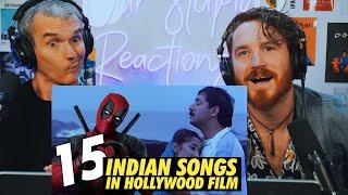 15 Indian songs in Hollywood film | REACTION!!