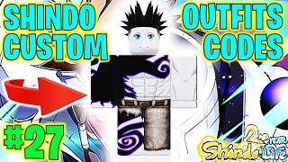 ⭐SHINDO LIFE CUSTOM OUTFITS CODES #27⭐