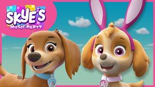 Spring Time Bunny Hop Song - Skye's Music Party - PAW Patrol Music Cartoons for Kids