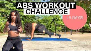 GET ABS IN TWO WEEKS!? | 15 day ABS workout CHALLENGE (beginner friendly)