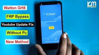 WALTON GH8 FRP BYPASS YOUTUBE UPDATE FIX NEW METHOD 100 WORKING | GMAIL LOCK REMOVE WALTON GH8