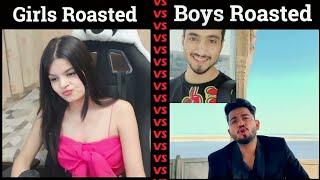 Girl Roasted VS Boys Roasted || Funny Roaster@Ajimwa  #memes #girlsvsboys #roast #roasting