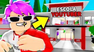 Fui Na ESCOLA DE YOUTUBERS Do BROOKHAVEN!