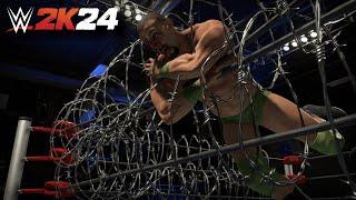 WWE 2K24 Barbed Wire Deathmatch Gameplay Trailer