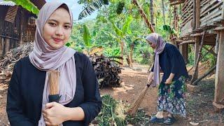 MASYA ALLAH!! Senyum Manis Gadis Desa Cantik & Juga Ramah Pulang Dari Pesantren