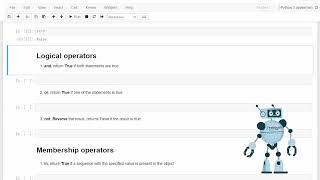 Python Tutorial 2: Basic Logical Operators in Python