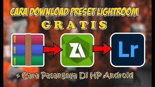 Cara Download Preset Lightroom Gratis