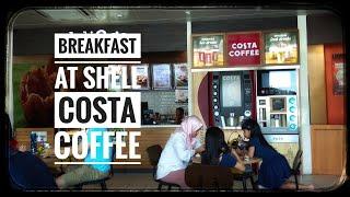 Costa Coffee Vending machine | Breakfast at Shell