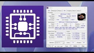 Как узнать всю информацию о вашем процессоре и системе ? CPU-Z