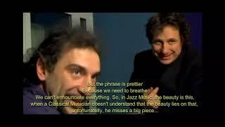 Stefano Bollani - Massimo Nunzi. La pronuncia jazzistica, il pianoforte (english subtitles)