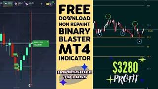 Free Download Most Profitable Binary Blaster MT4 Indicator | Non Repaint Indicator 