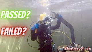 Took My 1ST UNDERWATER WELDING TEST! Did I Pass?? The Ocean Corporation