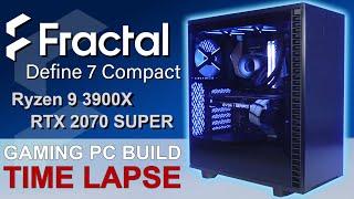 Fractal Define 7 Compact - Gaming PC Build Timelapse - Ryzen 9 3900x - RTX 2070 Super