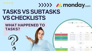 How to Maximize Your Monday: The Surprising Truth About Tasks, Subtasks, and Checklists