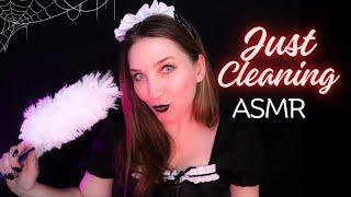  HALLOWEEN EDITION #asmr #roleplay Creepy Maid Is Cleaning (Lens Licking) Your Room 