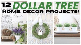 Dollar Tree Makeovers ~ Dollar Store Home Decor ~ Dollar Tree DIY ~ Cheap Home Decor