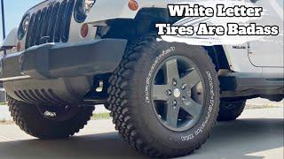 White Letter Tires Are Badass