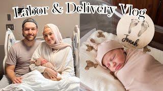 Labor & Delivery Vlog of Our Second Baby! Baby Name Reveal