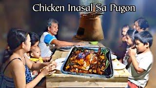 Tapos Na Ang Pinagawa Naming Wooden Table | Cooking Chicken Inasal Sa Pugon For Dinner