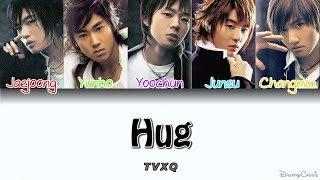 TVXQ (동방신기) - Hug [Colour Coded Lyrics] (Han/Rom/Eng)