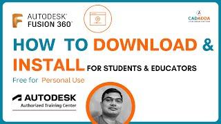 How to download fusion 360 | Download fusion 360 for personal use free | Install Fusion 360