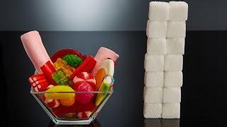 Сколько кубиков сахара прячется в готовых продуктах
