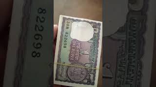 Old currency ₹1 Any one wants to need This currency Old ₹1 #1rupes_notes