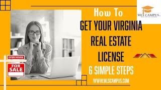 How to Get a Virginia Real Estate License