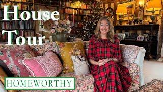 CHRISTMAS HOME TOUR | An English Countryside Cottage Decorated for the Holidays