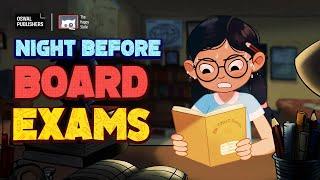 Night Before Board Exams |  Types of Students | Viral Animated Ad Film on Exam Stress