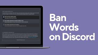 How to Ban Words on Discord | Ban Offensive Words