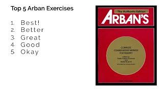 My Top 5 ARBAN Exercises for Trumpet Articulation