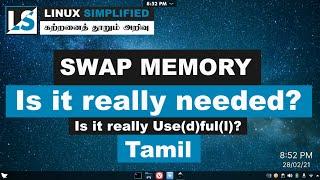 What is swap memory & how it is useful in linux | Tamil