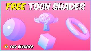 FREE Toon Shader | Blender