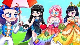 Anna & Wednesday & Lisa - Who is Prince Alex's girlfriend? | Gacha Life Rainbow Z