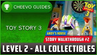 Toy Story 3 - Andy's House (Level 2 - All Collectibles) *Achievement / Trophy Guide*