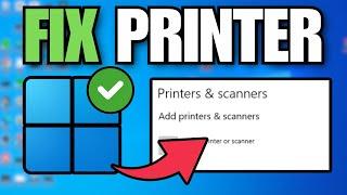 How To Fix Printer Driver Is Unavailable On Windows 10/11 - Full Tutorial