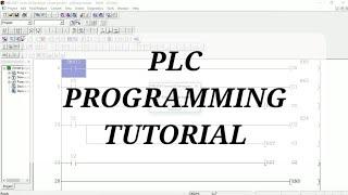 PLC Ladder Programming Tutorial using Mitsubishi GX Developer Simulator #plc #plcprogramming