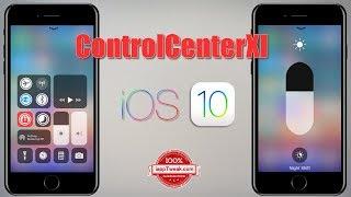 ControlCenterXI Tweak: Brings the iOS 11 Control Center to iOS 10, 9 & 8