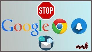 Remove website notifications from Google Chrome web browser