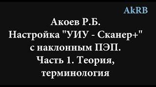 Скаруч. Настройка наклонного ПЭП по 2 точкам. Часть 1. Теория, определения