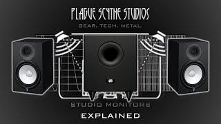 Studio Monitor Basics: Speaker Types, Sizes, & Acoustics - Explained