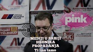 Dokumentarni film N1 - (REŽIMSKI) MEDIJI U SRBIJI - HRONIKA PROPADANJA {Tišina tamo 1,2 deo)