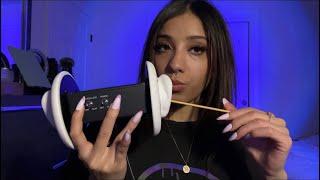 ASMR| Friend cleans your ears 3DIO inaudible whispers..