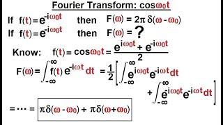 Electrical Engineering: Ch 19: Fourier Transform (16 of 45) cos(w0t)