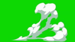 more than 40 green screen cartoon smoke and animation