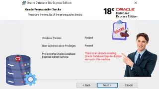 [SOLVED]-ORACLE Error | There is an already existing oracle database express edition in this machine