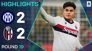 INTER-BOLOGNA 2-2 | HIGHLIGHTS | Inter Pegged Back by Castro and Holm goals | Serie A 2024/25