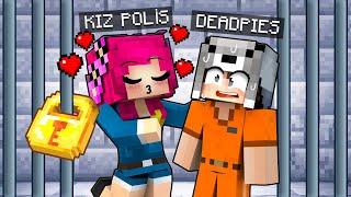 KIZ POLİS HAYRANIM BENİ HAPSE ATTI  - Minecraft